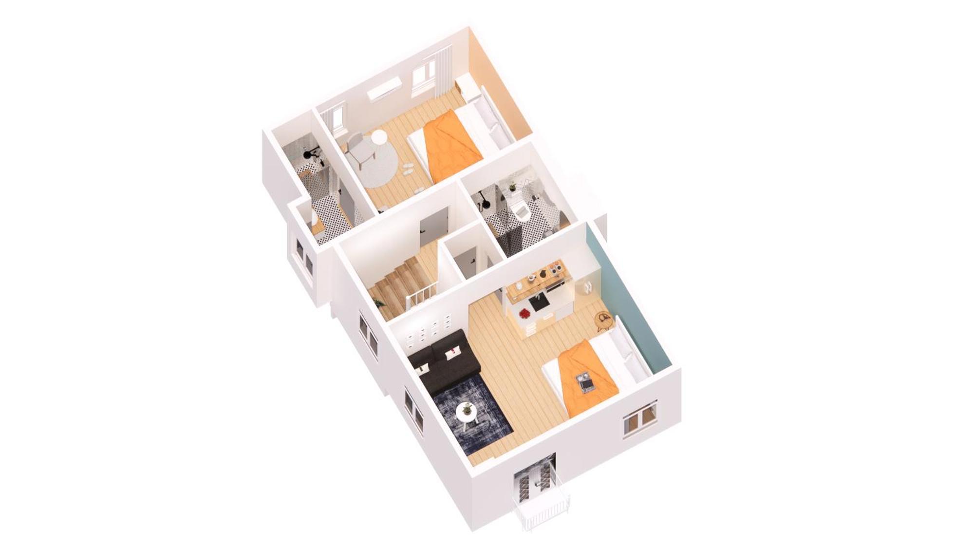 Mamilla View- Suites & Apt Hotel Jerusalem Rum bild