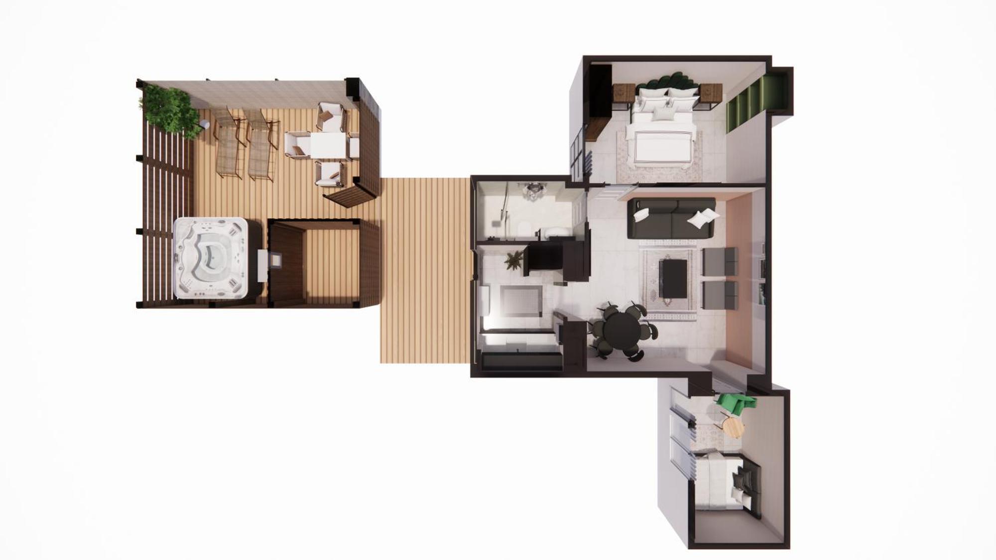 Mamilla View- Suites & Apt Hotel Jerusalem Rum bild